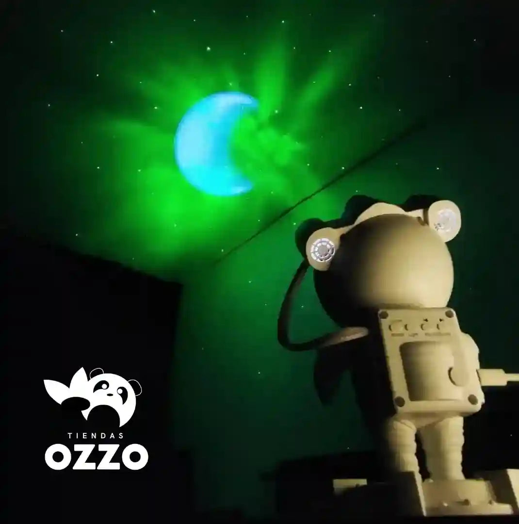 Proyector Parlante 4 en 1 - Luna Estrellas y Galaxias