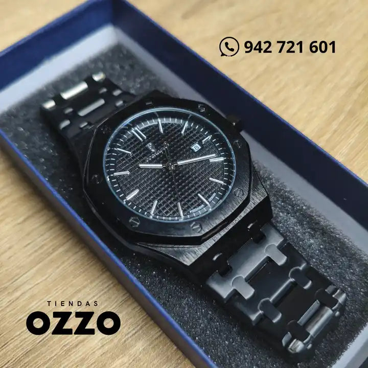 Reloj Poedagar Black Royal 202B