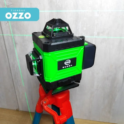 Nivel Laser 16 Líneas 360° Marca WUBWA+ Trípode de 1.30 de Regalo