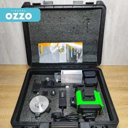 Nivel Laser 16 Líneas 360° Marca WUBWA+ Trípode de 1.30 de Regalo
