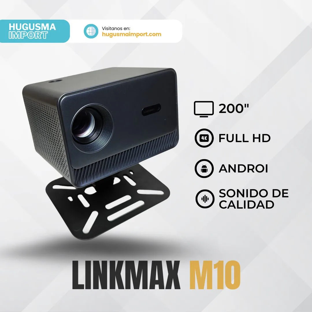 Proyector Smart M10 Plus Full HD 150" - LinkMax