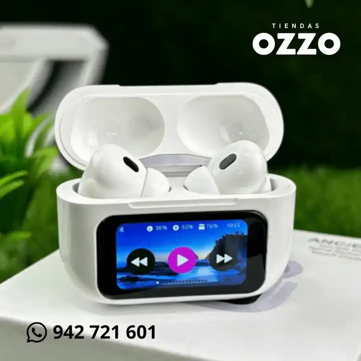 Audífonos Bluetooth con Pantalla Tactil | A9 PRO