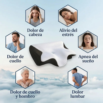Almohada Ergonomica Cervical Mariposa